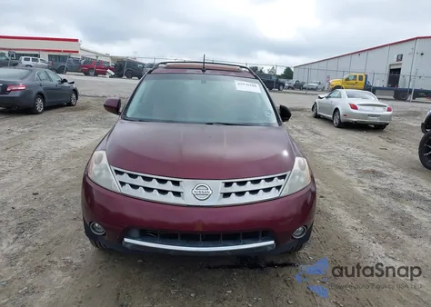 2007 Nissan Murano Sl from USA, damaged, VIN JN8AZ08T37W519953